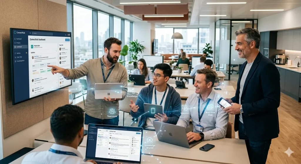 Libérez le potentiel de votre équipe avec un intranet moderne