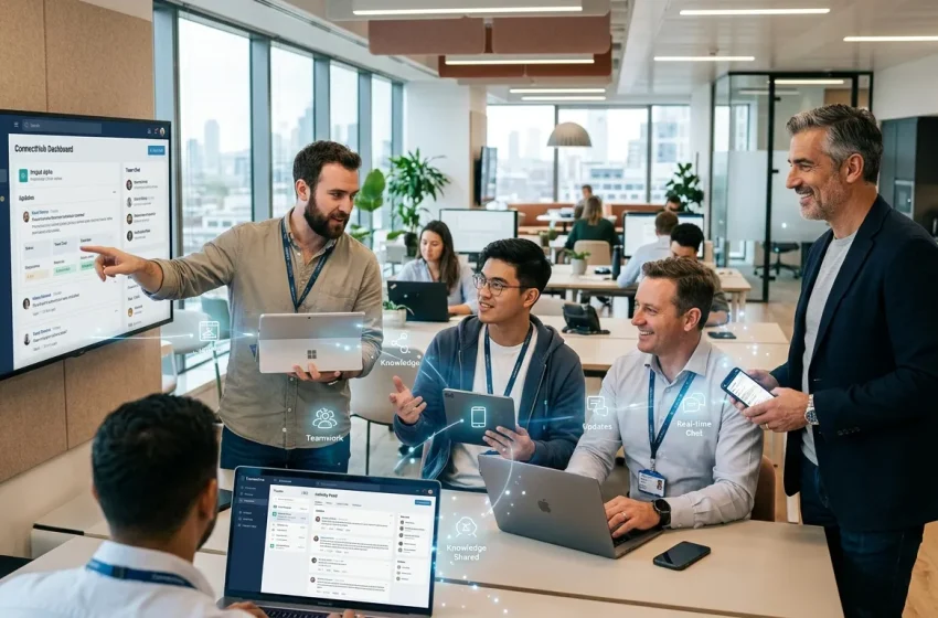 Libérez le potentiel de votre équipe avec un intranet moderne